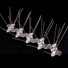 Breda Fågelpiggar i Stål (50m)