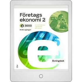 Liber E3000 Företagsekonomi 2 Övningsbok Onlinebok (E-bok)