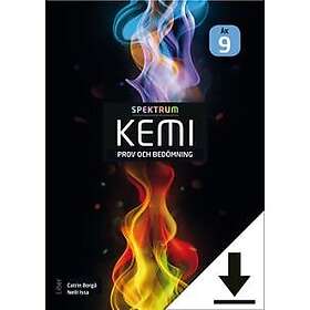 Liber Spektrum Kemi Prov och bedömning åk 9 (nedladdningsbar) (E-bok)