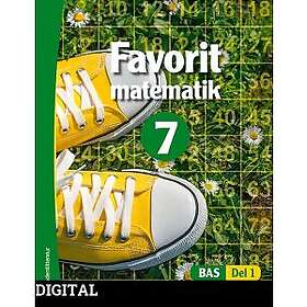 Studentlitteratur AB Bas Favorit matematik 7 Elevlicens Digitalt (E-bok)