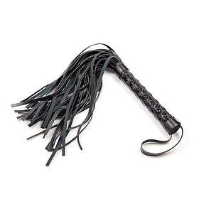Fetish Addict Flogger Diamond Pattern with Metal Hardware 39cm