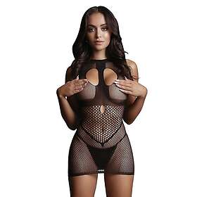 Le Désir Duo Net Open Cup Mini Dress