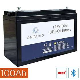 Ontario PRO X Heat 12.8V 100Ah LifePO4 lithium batteri ONT12V-SYL-100AH-H