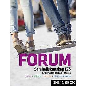 Sanoma Utbildning Forum Samhällskunskap 123 onlinebok (E-bok)