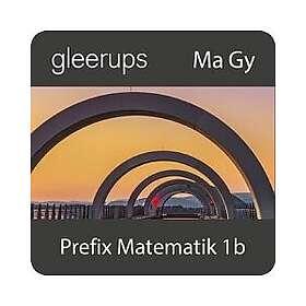 Gleerups Utbildning AB Prefix Matematik 1b, digital, elevlicens 6 mån (E-bok)