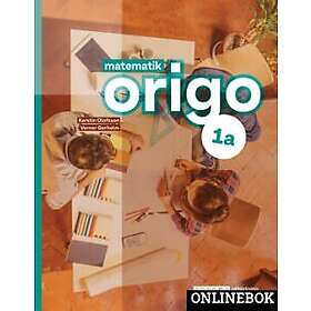 Sanoma Utbildning Matematik Origo 1a upplaga 2 onlinebok (E-bok)