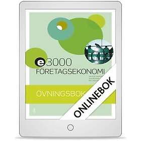 Liber E3000 Företagsekonomi 2 Övningsbok Onlinebok (12 mån) (E-bok)