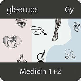Medicin 1+2, digital, elevlic, 12 mån