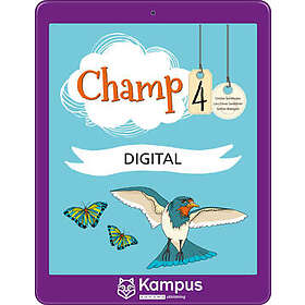 Champ 4 Digital (elevlicens), Licens 6 månader / Skickas inom 24 helgfria timmar / Onlineprodukt / Interaktivt