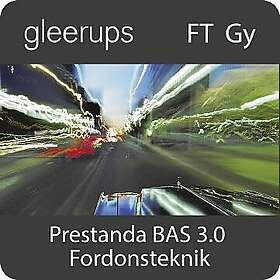 Prestanda Bas 3,0 Fordonsteknik, digital, lärarlic, 18 mån (OBS! Endast för lärare)
