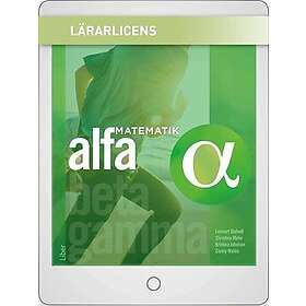 Matematik Alfa Digital (lärarlicens)