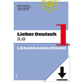 Lieber Deutsch 1 2,0 Lärarhandledning (nedladdningsbar)