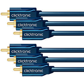 ClickTronic Casual Component 3RCA - 3RCA 10m