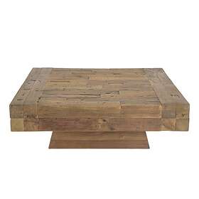 Macabane Table basse carrée bois massif MATHIS