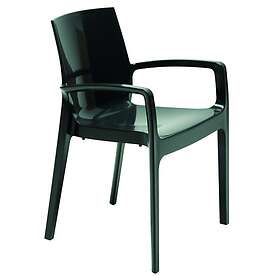 3S. X Home Chaise Design Noire GENES
