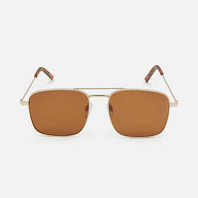 Sunglasses guldfärgad båge med bruntonat glas