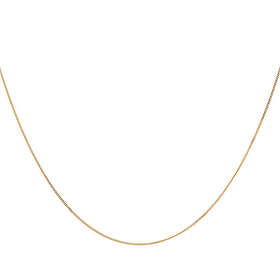 Halsband 18k guld Pansarlänk 45+5 cm