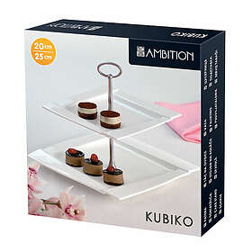 Ambition Kubiko Tårtfat 25 X Cm 2 Vånings