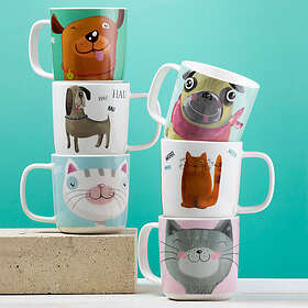 Ambition Mugg 37cl Pets Hund Brun