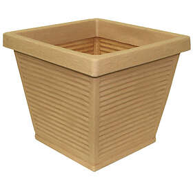 Patio Kruka fyrkantig Fokus 40 x 33 cm brun