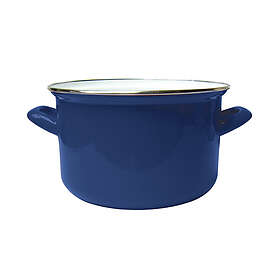 Emalia Olkusz Emaljerad kastrull 16 cm 1,8l Induktion blå EMALIA OLKUSZ