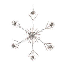 Star Trading Silhouette Flower Snowflake 475-22
