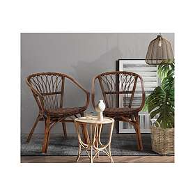 Djuarp Stol Med Armlener Brun 59296708