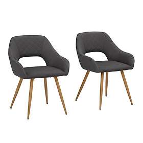 Galene Stol Med Armlener Antracit 8708413