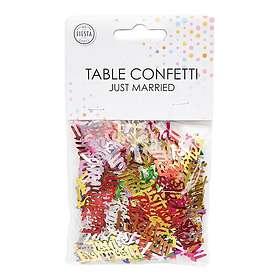 Just Married Konfetti Flerfärgad