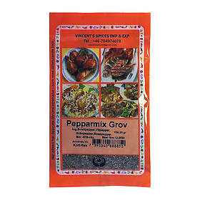 Vincent's Spices Pepparmix grov mald 30g