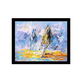 Dekorativ Inramad MDF-målning 41x56 cm Flerfärgad 537MRV1880