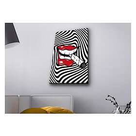 Väggdekor LED-belysning Canvas Målning 254LED4469