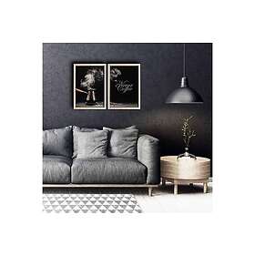 Väggdekor MDF Målning 2 Delar 585DZL1217