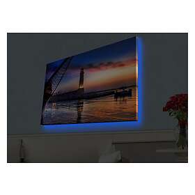 Väggdekor LED-belysning Canvas Målning 254LED4511