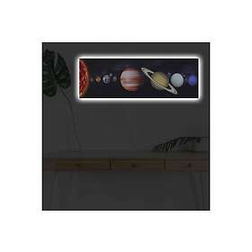 Väggdekor LED-belysning Canvas Målning 254LED4314