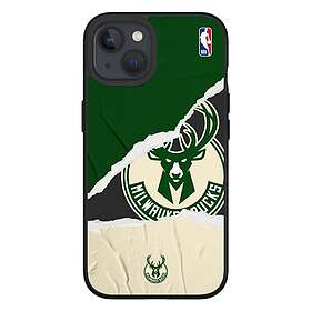 Rhinoshield iPhone 13 SolidSuit Tåligt NBA Skal med Milwaukee Bucks Sweat and Tears