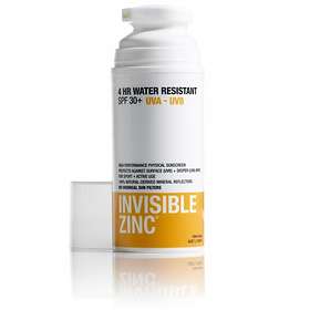 Invisible Zinc 4HR Water Resistant Sunscreen SPF30+ 100ml