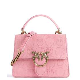 Pinko Love One Top Handle Mini Crossover väska rosa