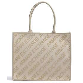 Armani Exchange Shoppingväska beige