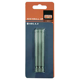 Bahco Bits 59S 1/4'' Insex med kula 5x89mm 2-pack
