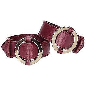 Halo Wrist or Ankle Cuffs (Färg: Burgundy)
