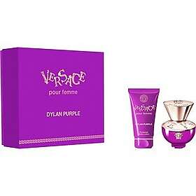 Versace Dylan Purple pour Femme Coffret Cadeau (edp Spray 30ml, Body Lotion 50ml