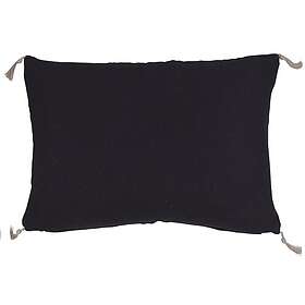 Fondaco Vilja Kuddfodral Svart Avlångt