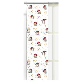 Arvidssons Textil Stjärnglans Panelgardin Vit