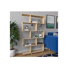 Haciali Bokhylla 90x20 cm 5 Hyllor Natur 793ELG3617
