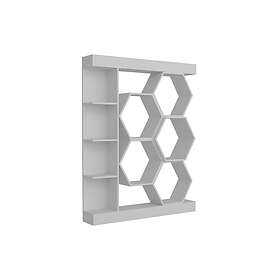 Desgrar Bokhylla 140x177.4 cm Vit 322RTC1110