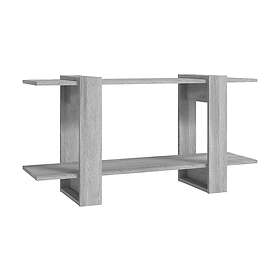 Bokhylla grå sonoma 100x30x51 cm konstruerat trä Grå 813570