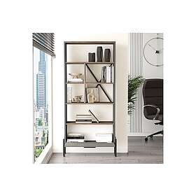 Desgrar Bokhylla 45x76 cm Brown/Betonggrå/Antracit 956LCS1417