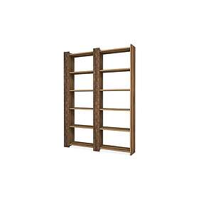 Hovdane Bokhylla 124 cm Mörkbrun 845HCT3613