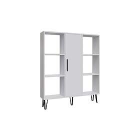 Matthie Bokhylla 120x25 cm Vit 935CMN1138